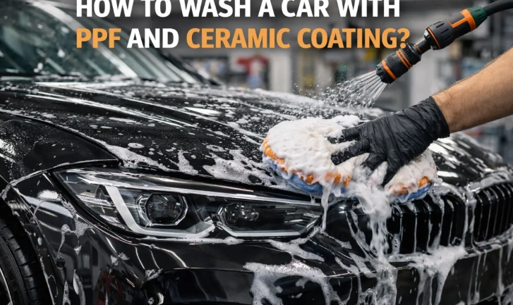 How to Wash a Car With PPF and Ceramic Coating?