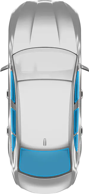 Front side + Rear side + Rear window films